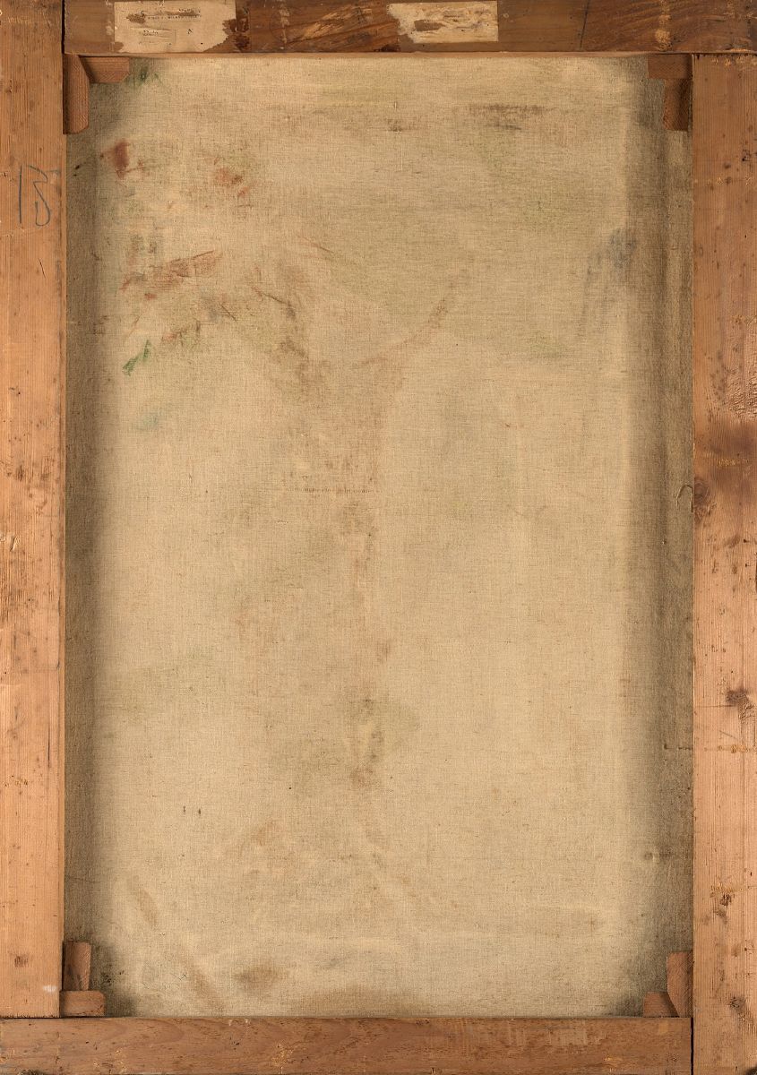 Filippo De Pisis - Interno con vitellino squartato, olio su tela
