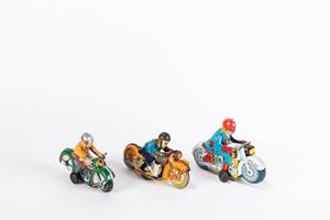 3 moto In latta varie produzioni