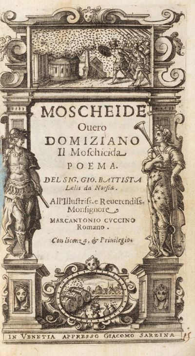 Moscheide ouero Domiziano il moschicida, 1624