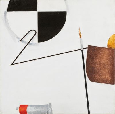 Natura morta, acrilico su tela, 1987