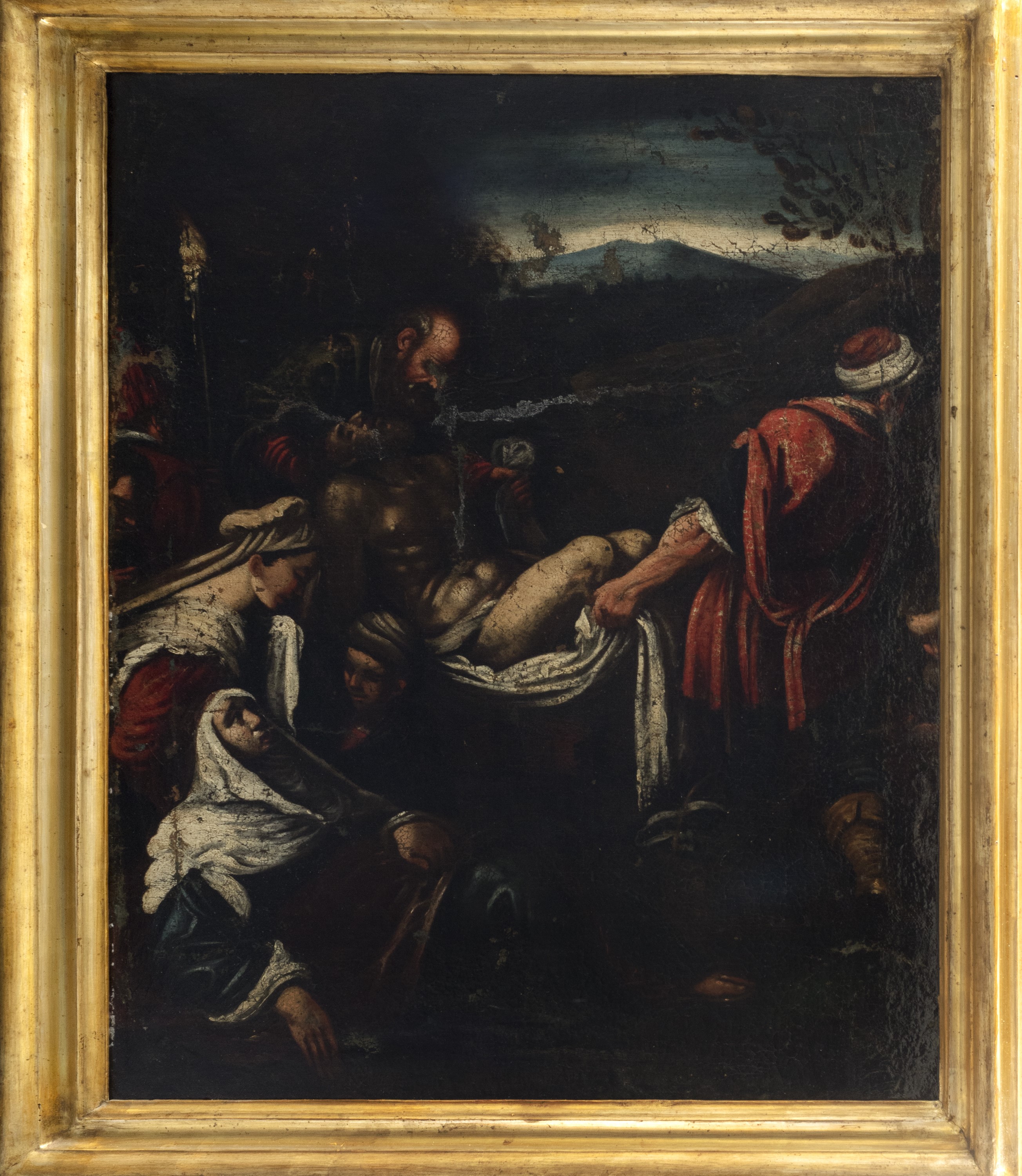 Seguace di Jacopo Bassano - Deposizione di Cristo