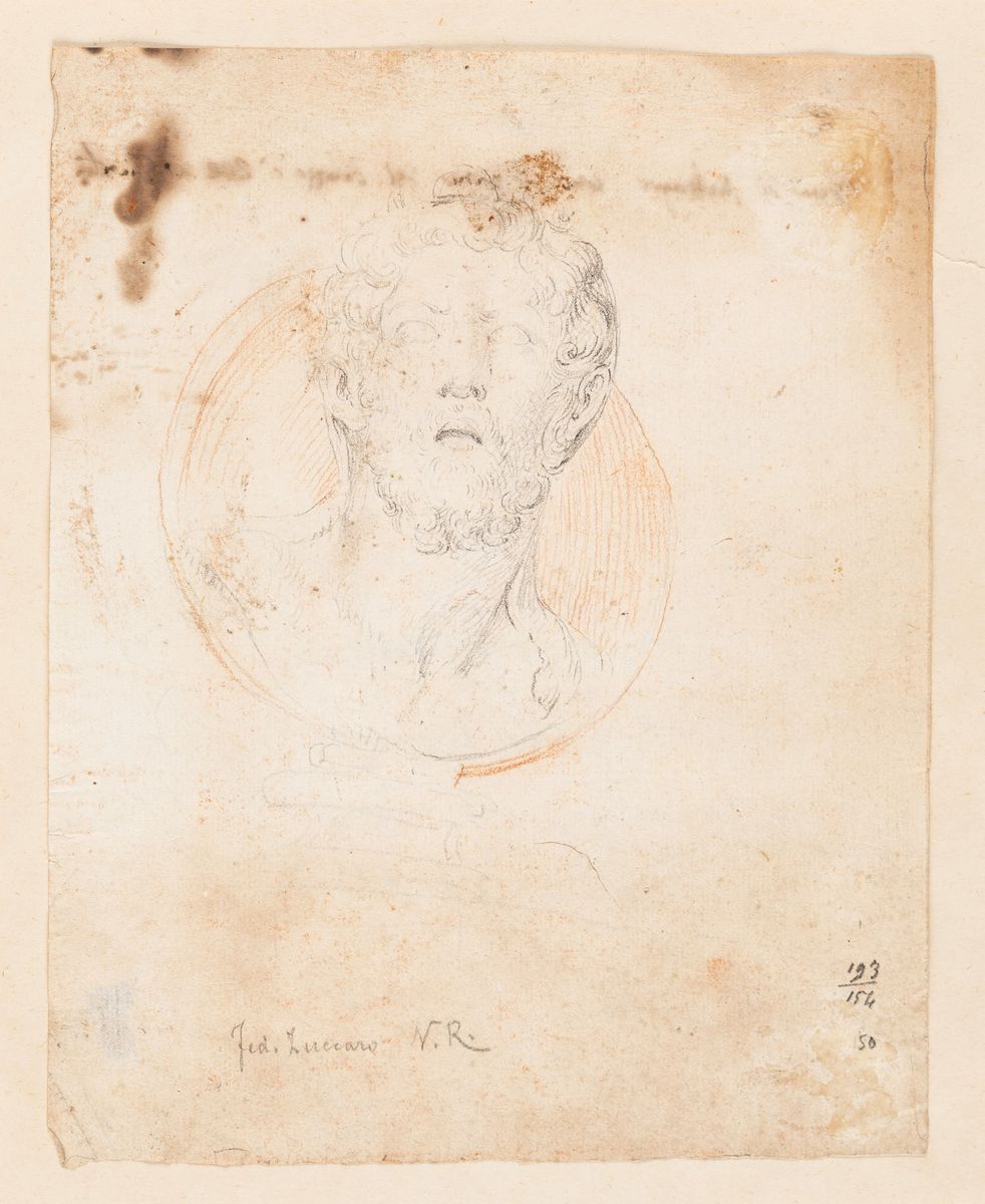 Scuola del XVII-XVIII secolo, Lotto composto da quattro disegni