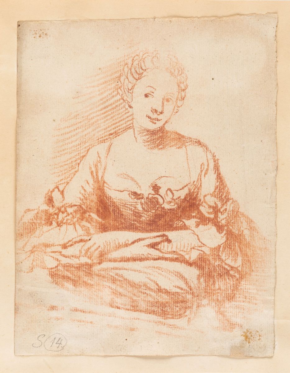 Scuola del XVII-XVIII secolo, Lotto composto da quattro disegni
