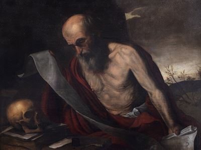 San Girolamo, olio su tela