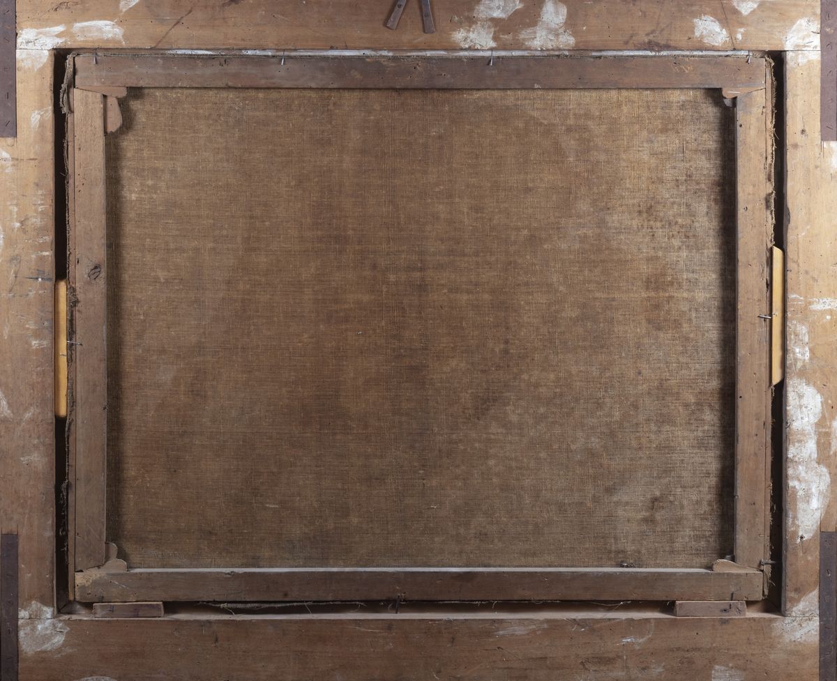Pittore Caravaggesco Fiammingo, Secolo XVII - San Girolamo, olio su tela