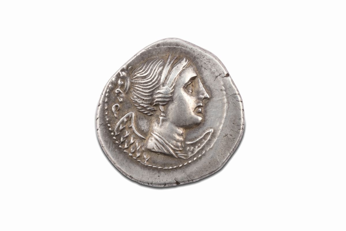 Bruttium, Brettii - Bruttium, Dracma, emissione 215-205 a.C.