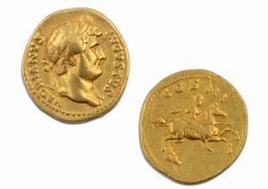 Impero Romano, ADRIANO, 117-138 d.C. - GOLDEN