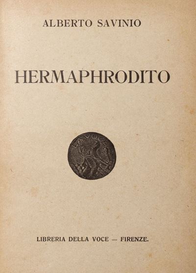 Hermaphrodito - Prima edizione, 1918