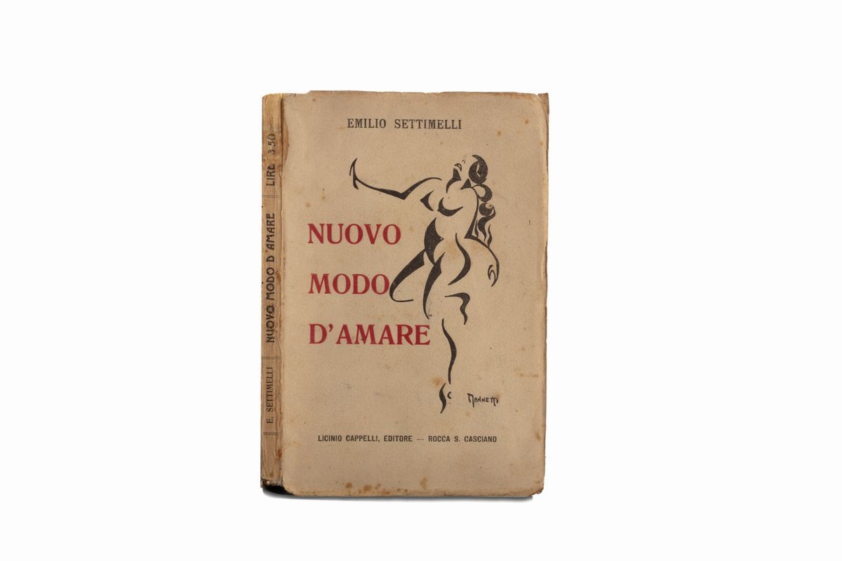 Emilio Settimelli - Nuovo modo d'amare, Prima edizione, 1918