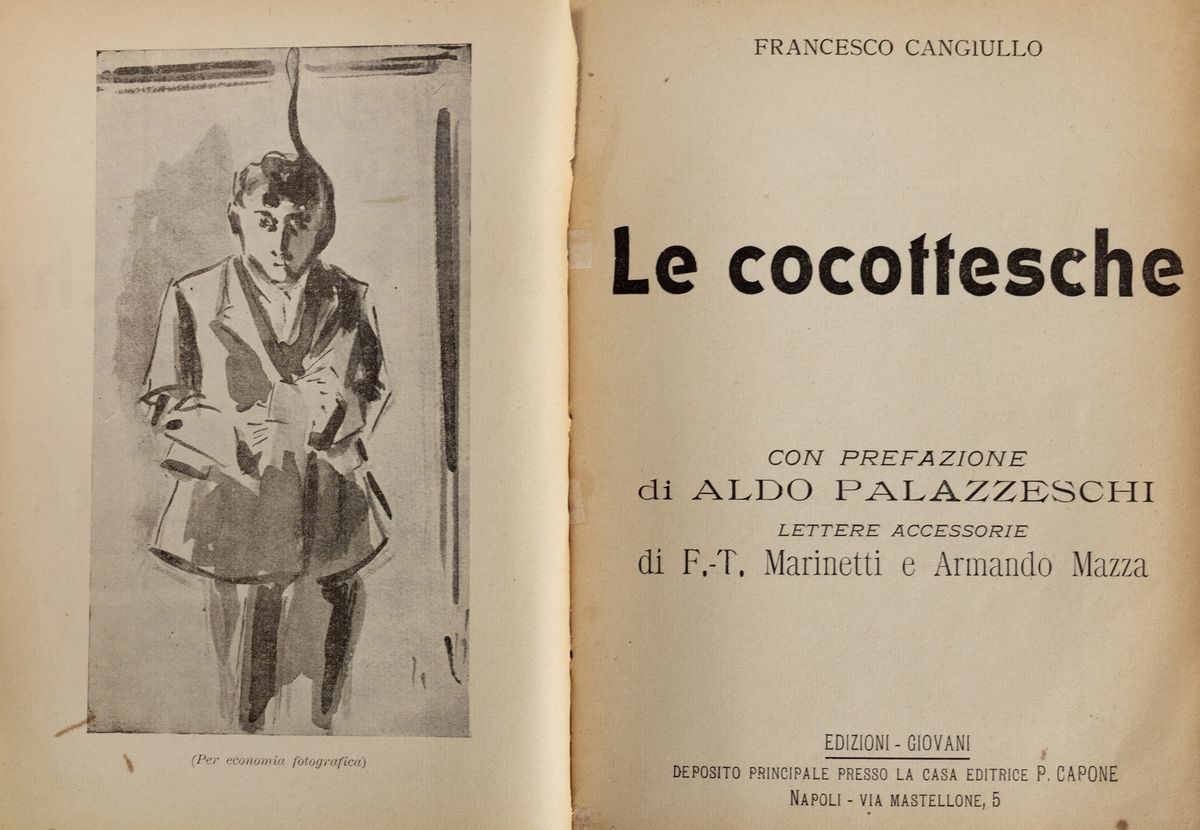 Francesco Cangiullo - Le cocottesche, edizione del 1912