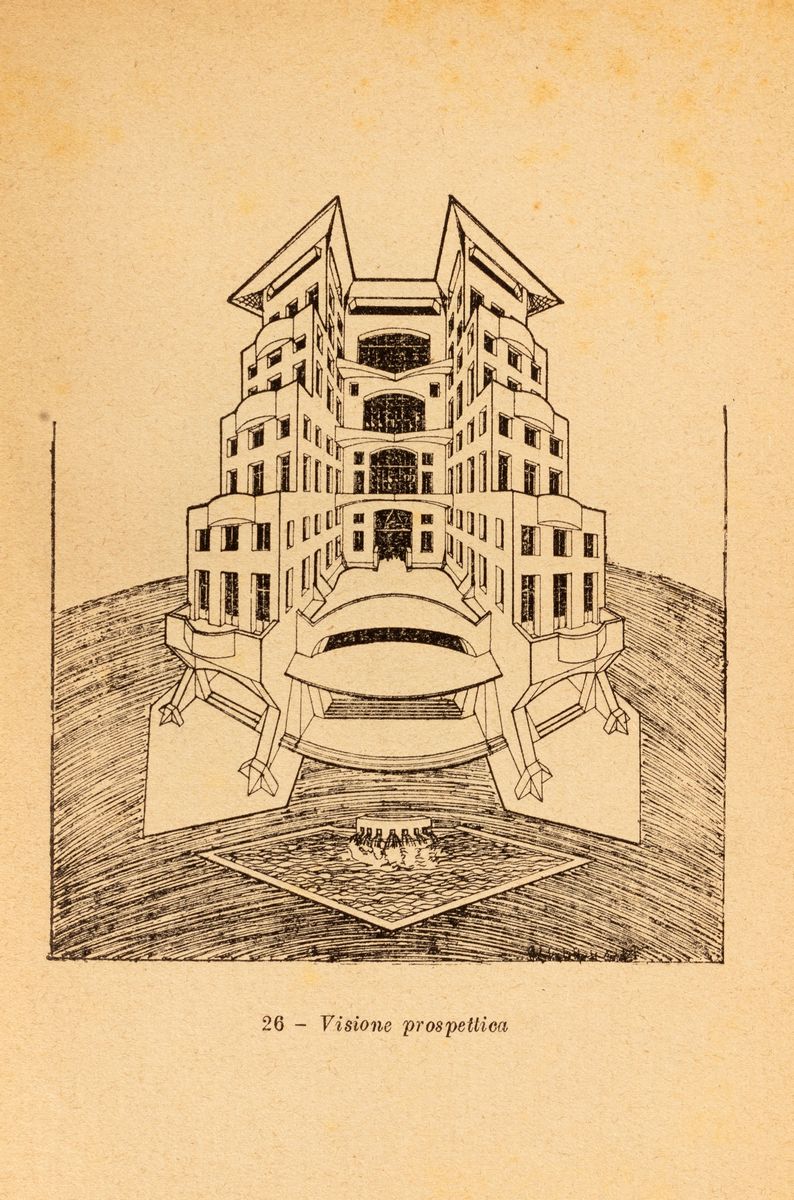 Virgilio Marchi - Architettura futurista - Foligno, Franco Campitelli Editore, 1924