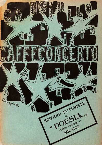 Caffè concerto. Alfabeto a sorpresa, 1919, edizione originale
