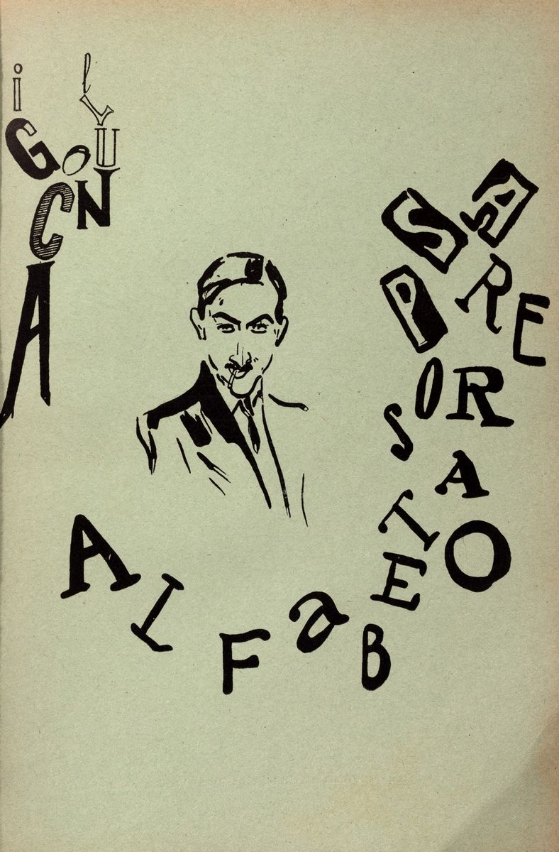 Francesco Cangiullo - Caffè concerto. Alfabeto a sorpresa, 1919, edizione originale