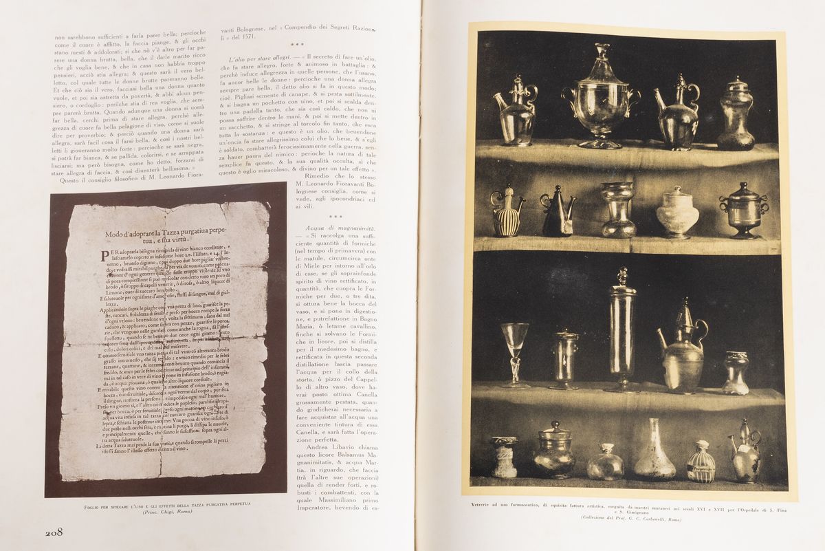 Carlo Pedrazzini - La Farmacia storica ed artistica italiana (Edizione numerata, 1934)