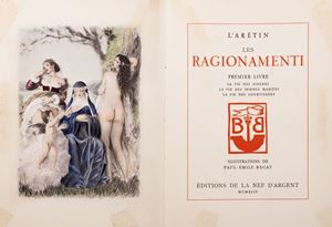 Les Ragionamenti. Illustrations de Paul-Emil Becat.