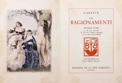 Les Ragionamenti. Illustrations de Paul-Emil Becat - Edizione numerata del 1944