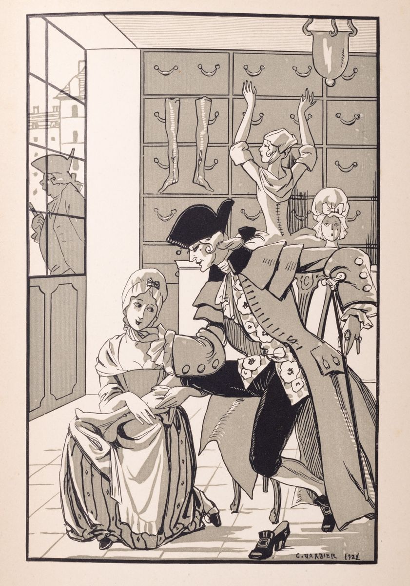 Giacomo Casanova - Les plus belles heures d’Amour. Introduzione e Note di Edouard Maynial, illust...