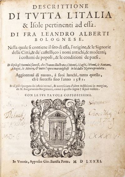 Alberti, Descrizione di tutta l’Italia e isole pertinenti ad essa
