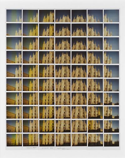 Duomo Pop Milano, 70 polaroid montate a mosaico