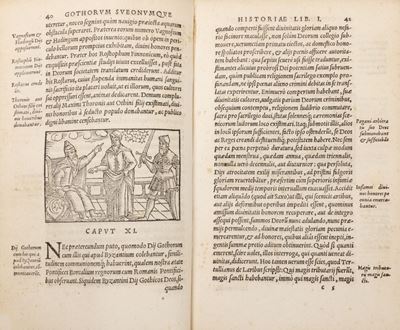 Gothorum Sveonum & que historia, seconda edizione del 1558 con carte geografiche e incisioni