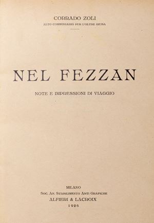 In the Fezzan. Travel notes and impressions.