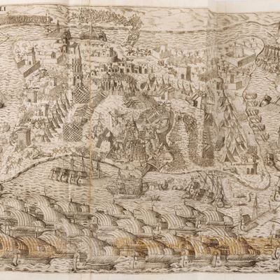 La historia dell'impresa di Tripoli di Barberia, 1566, edizione originale in italiano