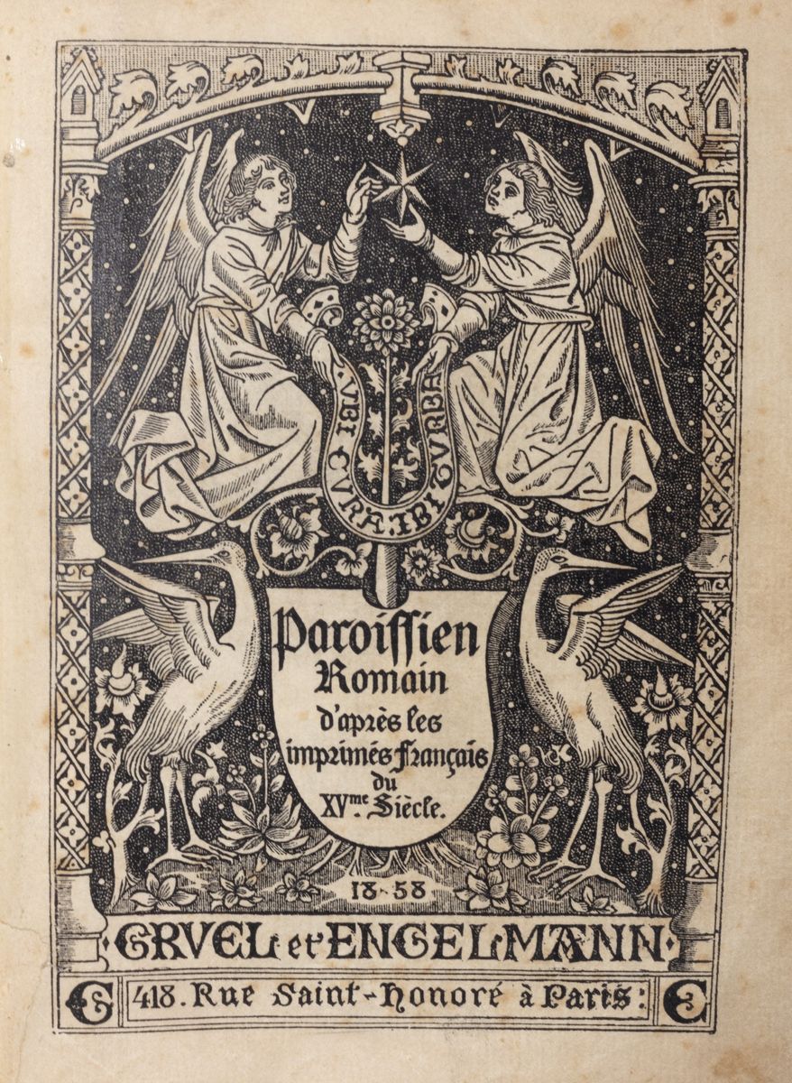 Englemann, Paroissien Romain d'après les imprimés français du XVème siècle