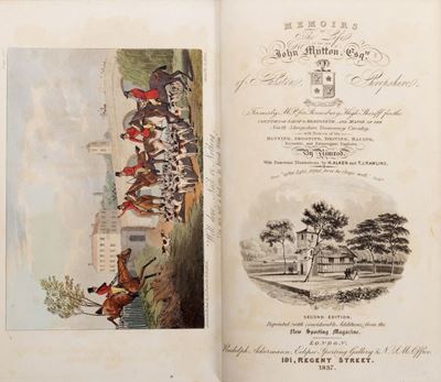 Memoirs of the life of the late John Mytton, 1837, con illustrazioni di H. Alken e T.J. Rawlins