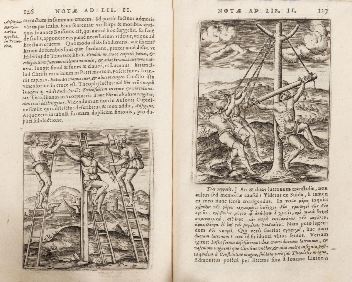 Justus Lipsius - De Cruce Libri Tres. Ad sacram profanàmque historiam utiles, 1602