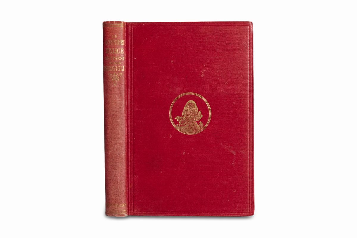 Lewis Carroll - Le avventure d'Alice nel paese delle meraviglie, Prima edizione italiana con vign...