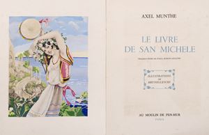 Le livre de San Michele. Traduction de Paul Rodocanachi. Illustrations de Brunelleschi.