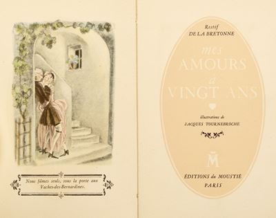 Mes Amours à vingt ans. Illustrations de Jaques Tournebroche