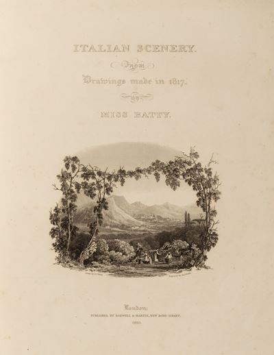 Batty, Italian Scenery from Drawings Made in 1817, 1820