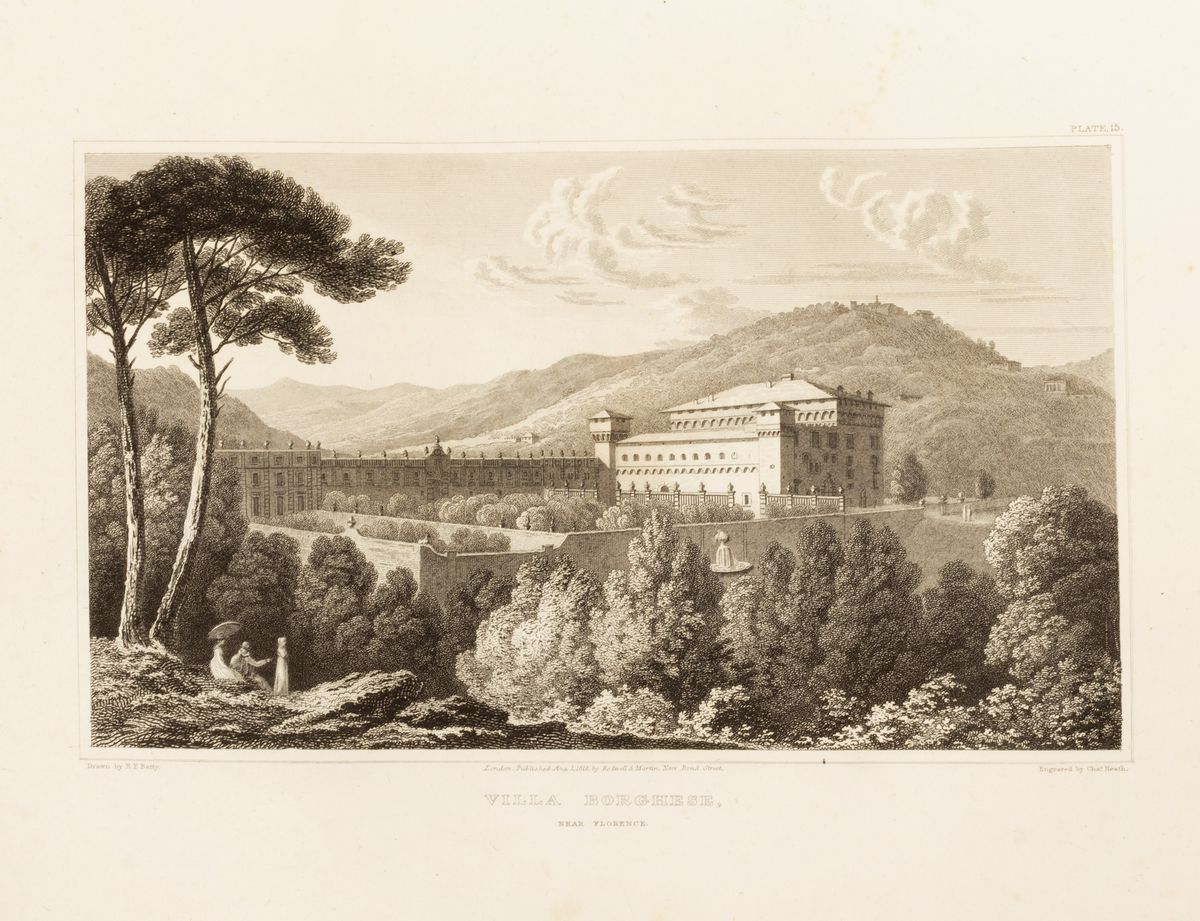 Batty, Elizabeth Frances - Batty, Italian Scenery from Drawings Made in 1817, 1820