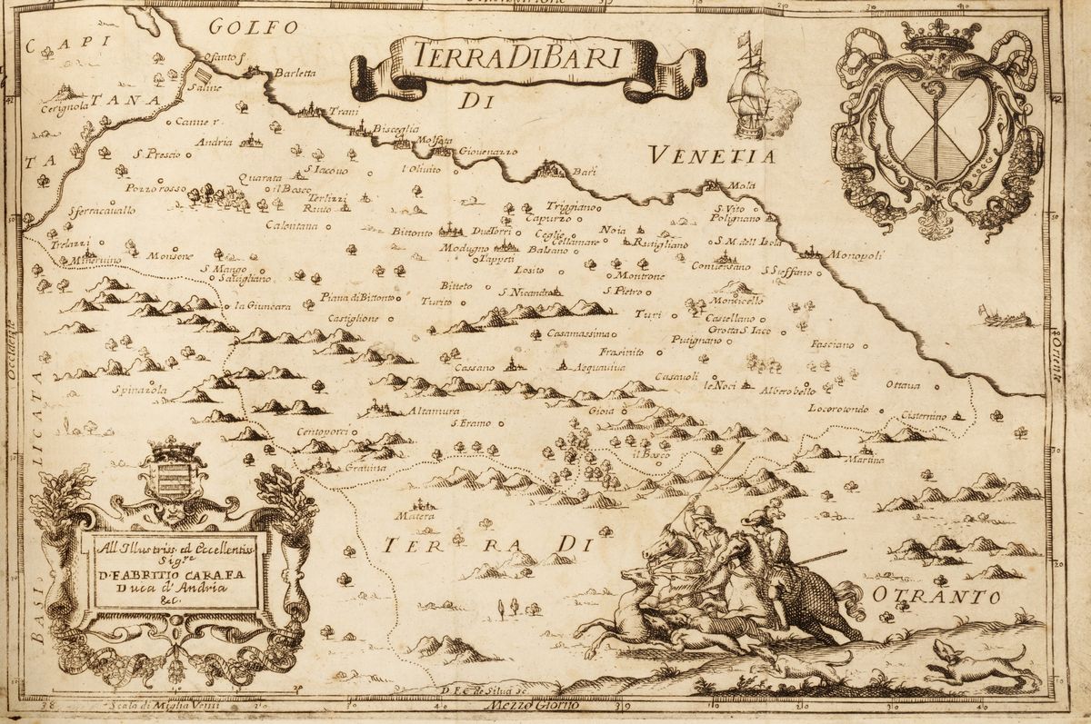 Giovanni Battista Pacichelli - Il Regno di Napoli in prospettiva diviso in dodici province, 1703