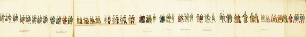 Luigi Morghen, Descrizione e disegni della mascherata al Real Teatro di S. Carlo, 1827