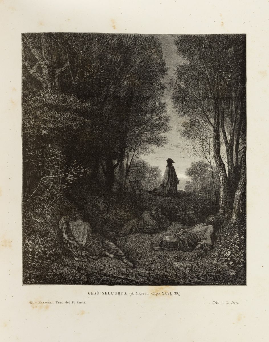 Gustave Doré - I Santi Evangeli con testi latini a fronte e ottanta incisioni