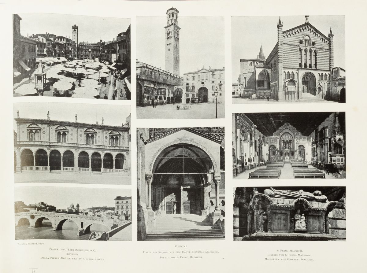Durch Ganz Italien, Album in folio, prima edizione del 1901