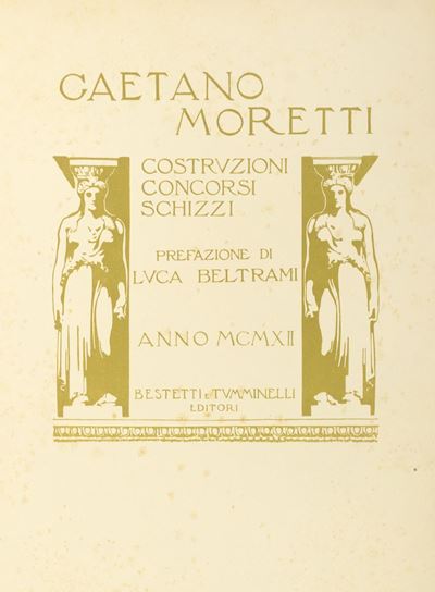 Costruzioni - Concorsi - Schizzi, 1922, Cartella editoriale con 60 tavole