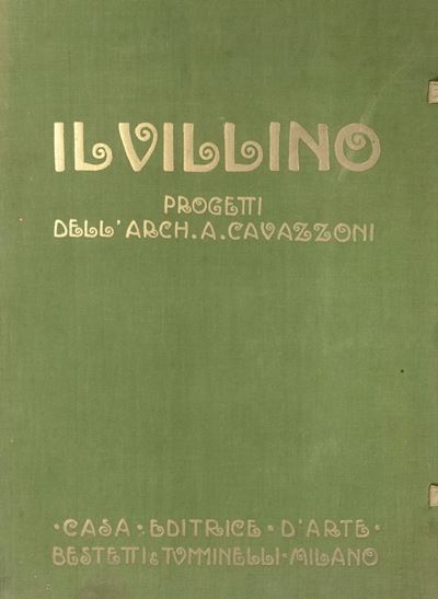 Il villino. Progetti (1910)