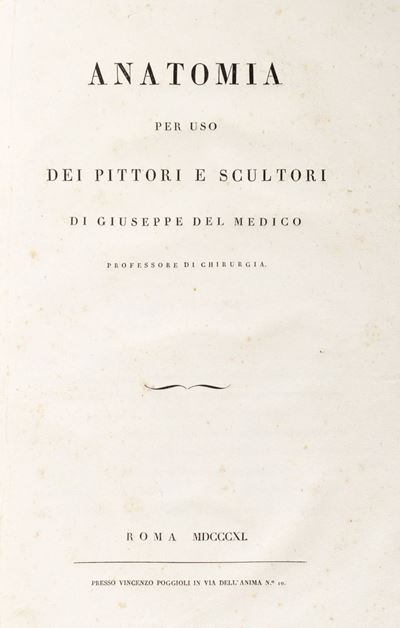 Anatomia per uso dei pittori e scultori