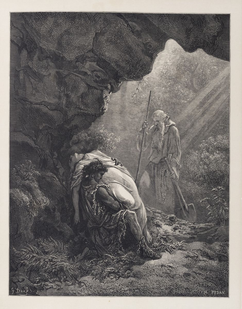 François-rené Chateaubriand - Atala. Avec les dessins de Gustave Dorè, edizione originale del 186...