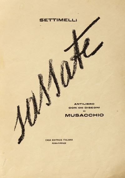 Sassate. Antilibro con 100 disegni di Musacchio
