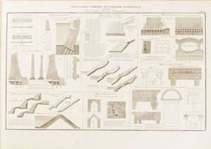 Architettura - Sganzin, Mattia Giuseppe - Nuovo corso di pubbliche costruzioni 