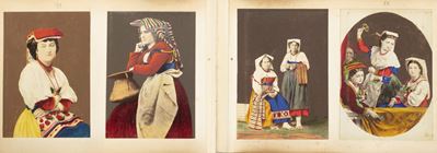 Roma. Costumi popolari, militari e religiosi, Album fotografico