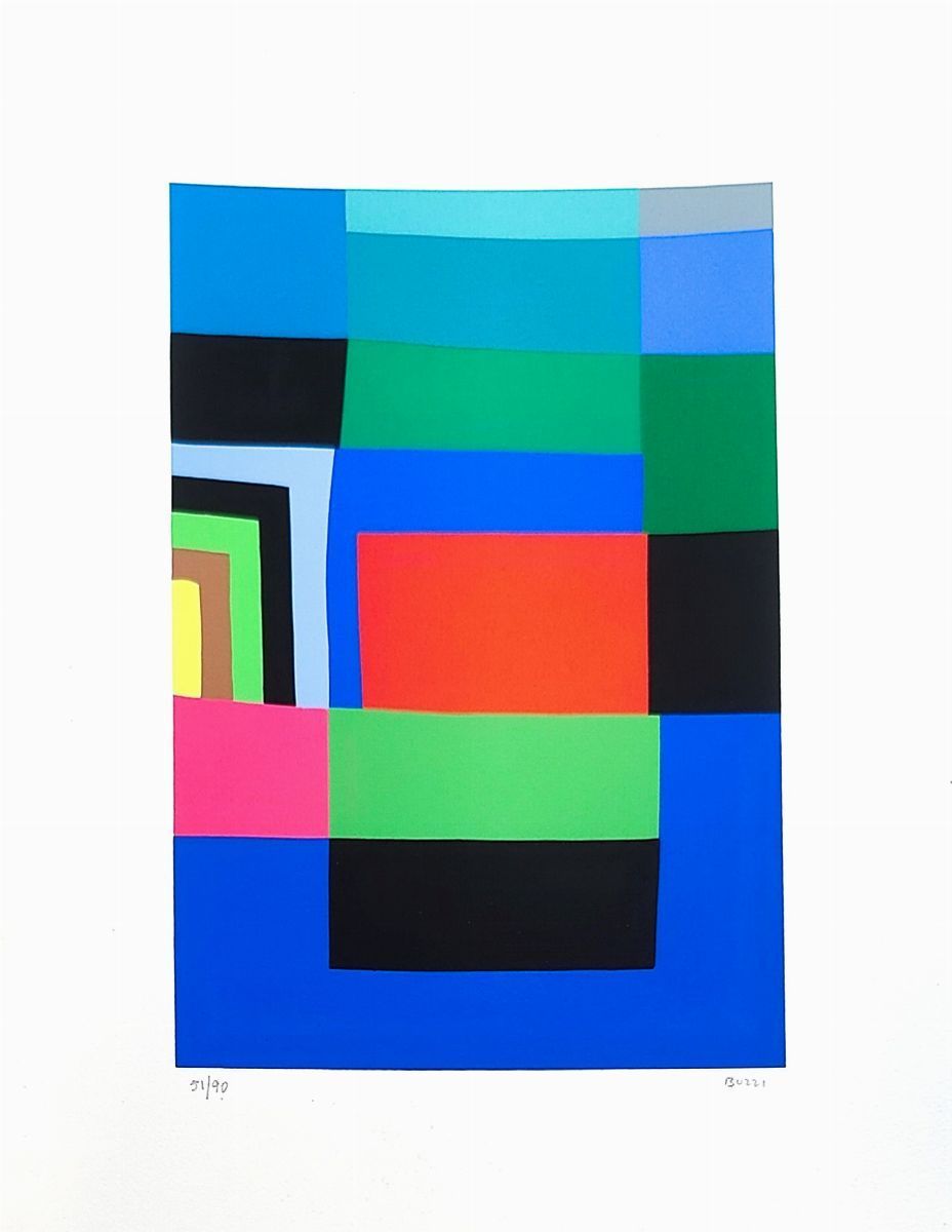 Alberto Burri - Serigrafie