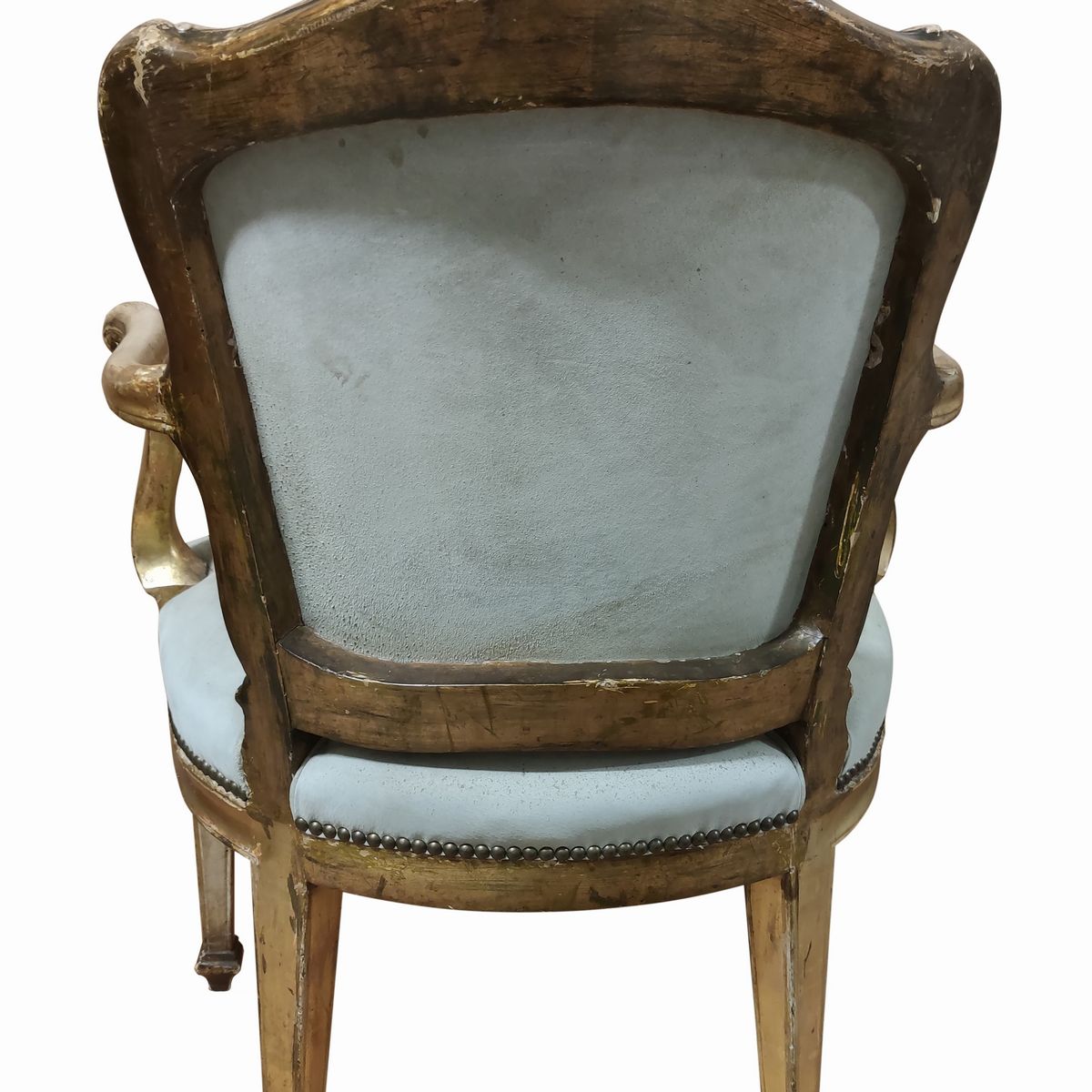 Poltrona in Legno Dorato, Fine Secolo XVIII