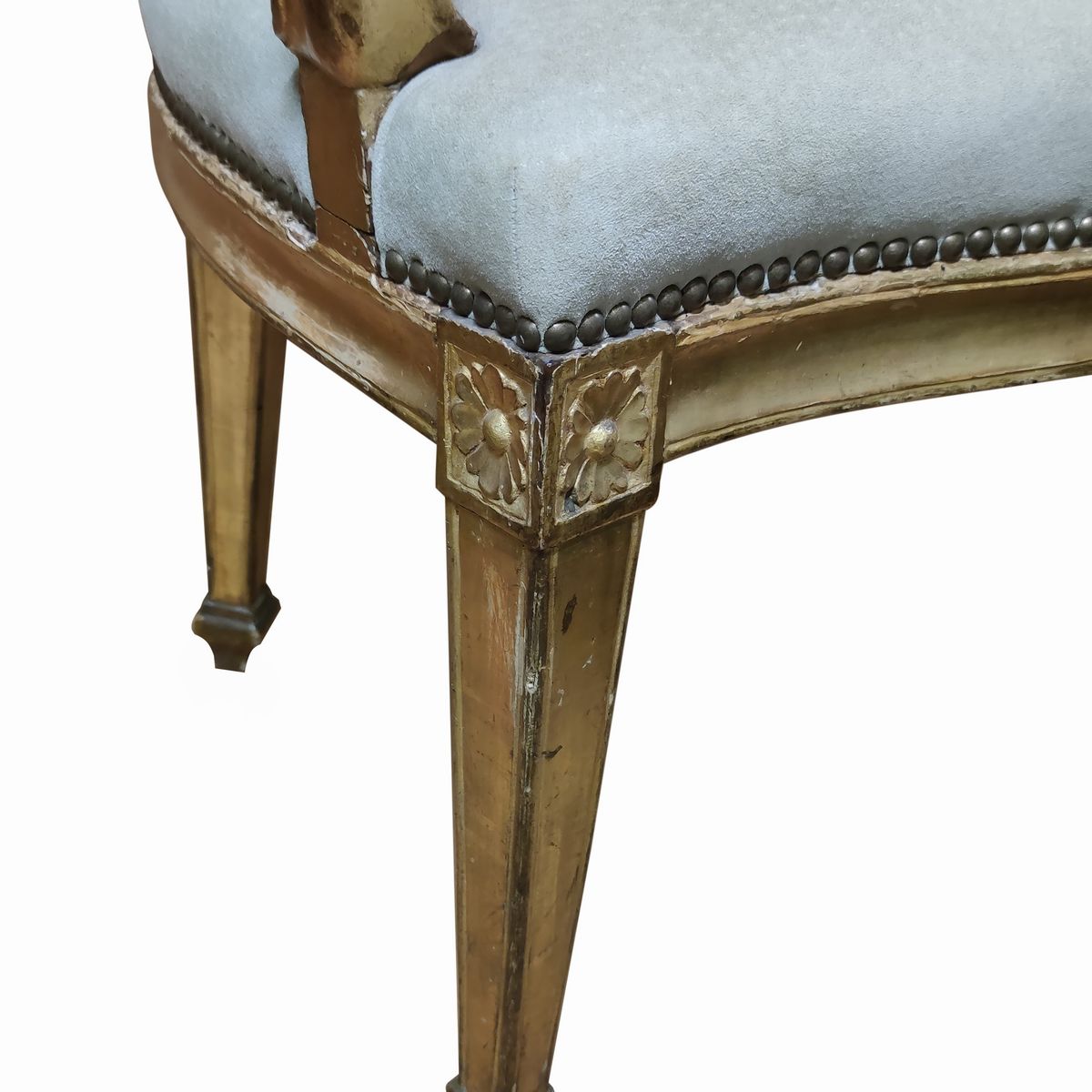 Poltrona in Legno Dorato, Fine Secolo XVIII
