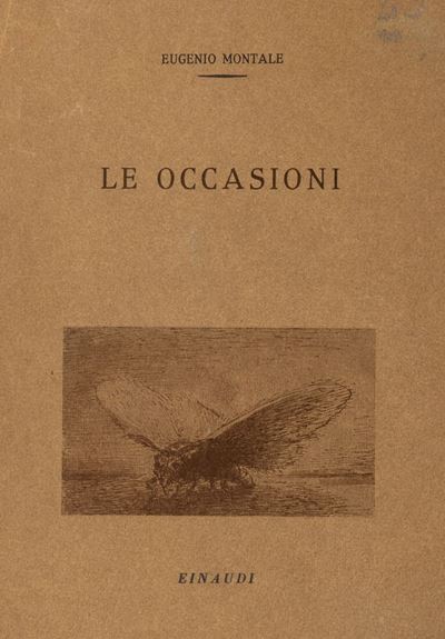Montale, Le Occasioni - Edizione originale del 1939