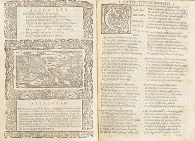 Orlando furioso, Venezia 1607, legatura in pergamena